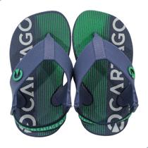 Chinelo Bb Cartago 12256 Atlanta Azul/Azul/Verde