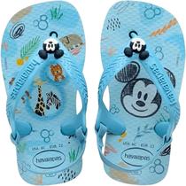 Chinelo bebê Disney Baby Havaianas Com Elastico -Original