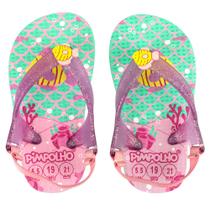 Chinelo Bebê Infantil c/Elástico Pimpolho Tam 17 a 23