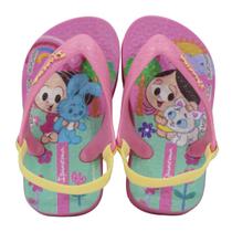 Chinelo Bebe Ipanema 26791 Turma Da Monica Rosa/Verde