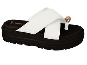 Chinelo Bebecê Plataforma Feminino Chinelo Bebecê Plataforma Feminino