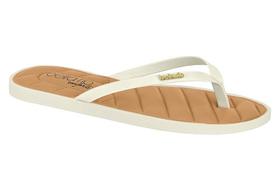 Chinelo Beira Rio Branco OFF Ref: 8447.100