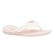 Chinelo Beira Rio Casual Comfort Feminino Branco Off