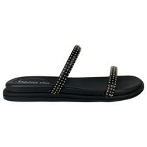Chinelo Beira Rio Conforto Feminino Slide Tiras Strass Brilho Original Moda Cor:PretoTamanho:36 Chinelo Beira Rio Conforto Feminino Slide Tiras Strass Brilho Original Moda Cor:PretoTamanho:36