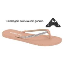 Chinelo Beira Rio Dedo Tira 6mm Glam