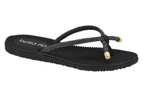 Chinelo Beira Rio Feminino Flat Strass 8395.227 Diamond Black Chinelo Beira Rio Feminino Flat Strass 8395.227 Diamond Black