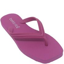 Chinelo Beira Rio Feminino PVC com Bico Quadrado