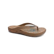 Chinelo Boa Onda Feminino Lily De Dedo 1319-264 Canela
