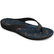 Chinelo Boa Onda Lilly De Dedos Conforto Máximo PAC MAN