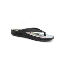 Chinelo Boa Onda Lily Conforto Estampado 1319-146 Preto Chinelo Boa Onda Lily Conforto Estampado 1319-146 Preto