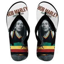 Chinelo Bob Marley Coleção Reggae Modelo 2 - King of Print