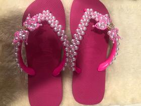Chinelo bordado Chinelo bordado