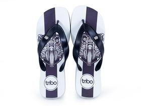 Chinelo Borracha Masculino Estampa Motoqueiros Praia Chinelo Borracha Masculino Estampa Motoqueiros Praia