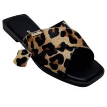 Chinelo Bottero Feminino Em Couro Lançamento Verão