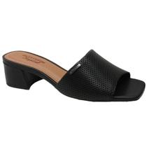 Chinelo Bottero Tropical Em Couro Preto