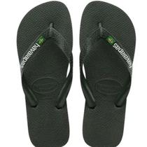 Chinelo Brasil Logo Havainas - Verde