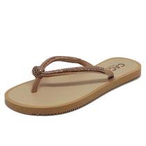 Chinelo Brilho Verão Feminino Conforto Cacci 24123