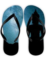 Chinelo Budismo Buda Azul Meditação mindfullness