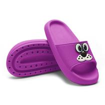 Chinelo Cachorro Personalisado Slide Confortável Leve Feminino Masculino Adulto Infantil