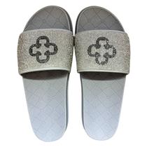 Chinelo Capodarte Slide Calce Fácil Monograma c/ Strass 4019562