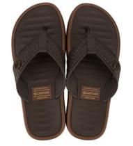 Chinelo Cartago Coimbra Masculino Marrom/Preto-Paris/Alabama/Maiorca Original