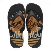 Chinelo Cartago Dakar Cinza/Preto/Laranja Ref: 10738 Chinelo Cartago Dakar Cinza/Preto/Laranja Ref: 10738