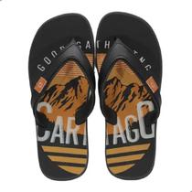 Chinelo Cartago Dakar Dedo Masculino Adulto Multicores 10738