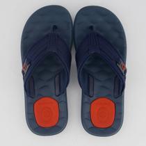 Chinelo Cartago Egeu III Azul e Vermelho