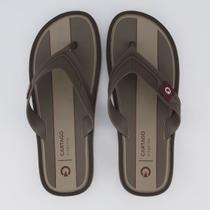 Chinelo Cartago Maiorca III Bege e Marrom Chinelo Cartago Maiorca III Bege e Marrom