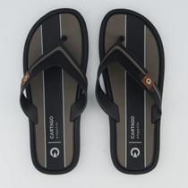 Chinelo Cartago Maiorca III Preto e Cinza Chinelo Cartago Maiorca III Preto e Cinza