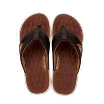 Chinelo Cartago Malta IV Dedo Masculino Bege Marrom Castor Chinelo Cartago Malta IV Dedo Masculino Bege Marrom Castor