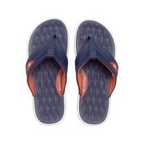Chinelo Cartago Malta VI Azul e Marrom Infantil Casual