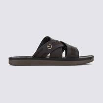 Chinelo Cartago Slide - Masculino - Marrom Chinelo Cartago Slide - Masculino - Marrom
