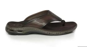 Chinelo Casual Em Couro Pegada Tamanho Especial PlusSize Masculino Adulto Ref 530641-02/530641-04 - Tamanho 45 ao 48