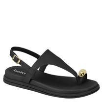 Chinelo Casual Feminino Brilho Conforto Beira Rio 8513.113 Chinelo Casual Feminino Brilho Conforto Beira Rio 8513.113