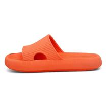 Chinelo Casual Feminino Lazer Passeio Piscina Leve Conforto Laranja