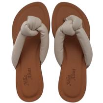 Chinelo casual julia alves colecao solar