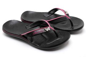 Chinelo Clássico Alcalay Com Enfeite Borboleta Solado Macio Anatômico