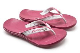 Chinelo Clássico Alcalay Com Enfeite Borboleta Solado Macio Anatômico