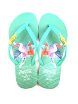 Chinelo Coca-Cola Almada Feminino Adulto - Ref CC4155 - Tam 34/42