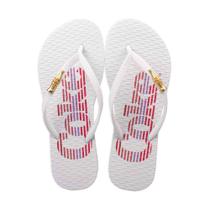 Chinelo Coca Cola Colorful Feminino Branco