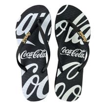 Chinelo Coca Cola Davis 24/25 Feminino Preto Preto