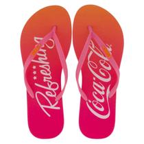 Chinelo Coca Cola Duo Refreshing Feminino