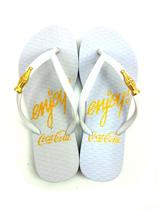 Chinelo Coca-Cola Enjoy Bright Feminino Adulto - Ref CC4161 - Tam 36/42 Multicores