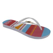 Chinelo Coca-Cola Feminino Lines Colored CC3134