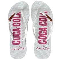 Chinelo Coca Cola Glam 24/25 CC4476 Feminino Branco Branco TAMANHO:36 - Coca-Cola Chinelo Coca Cola Glam 24/25 CC4476 Feminino Branco Branco TAMANHO:36 - Coca-Cola