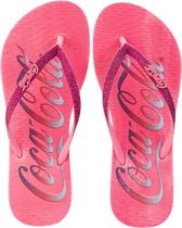 Chinelo coca cola holo feminino Chinelo coca cola holo feminino