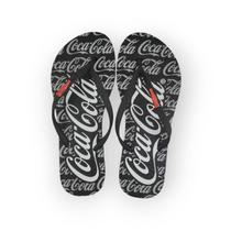 Chinelo Coca-Cola Kendall Feminino Adulto Ref CC4578