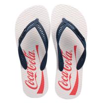 Chinelo Coca Cola Lucky Branco