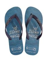 Chinelo Coca Cola Paper Masculino Denim Marinho 4356 Chinelo Coca Cola Paper Masculino Denim Marinho 4356